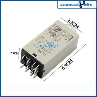 Relay Thời Gian Timer Omron H3Y-2 8P 24V