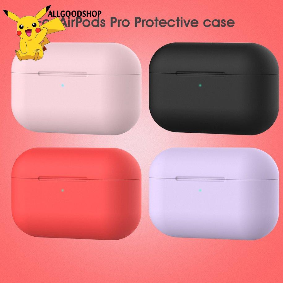 Vỏ Đựng Hộp Sạc Tai Nghe Airpods Bằng Silicone Nhiều Màu Sắc