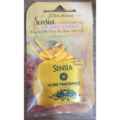 Túi thơm Sensia Hương Lavender/ Gió biển/ Táo xanh/ Gỗ đàn hương/ Sả chanh/ Hoa hồng