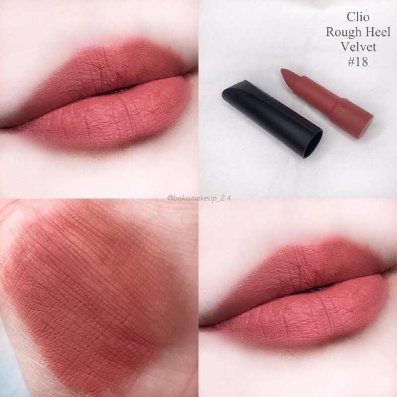 Son Bấm Clio Rouge Heel Velvet