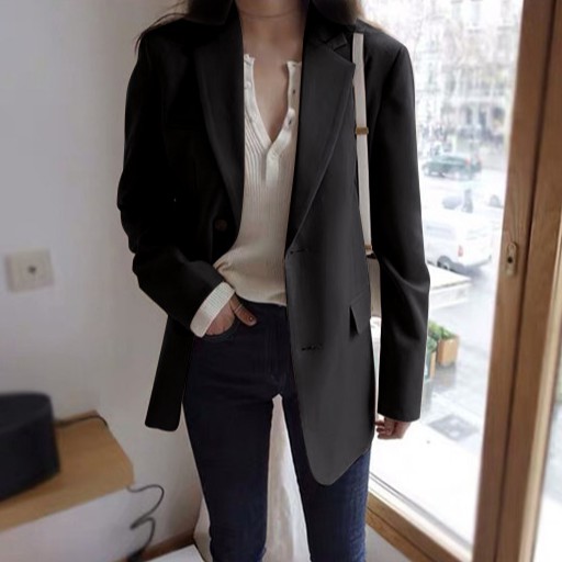 Áo Khoác Blazer Phong Cách Hàn Quốc Thanh Lịch Dành Cho Nữ Áo Blazer | BigBuy360 - bigbuy360.vn