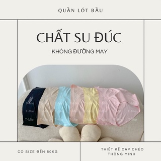 T-Mie | Quần Lót Su Cạp Chéo Thiết Kế Cho Bầu Siêu Co Giãn Thoải Mái,L1397