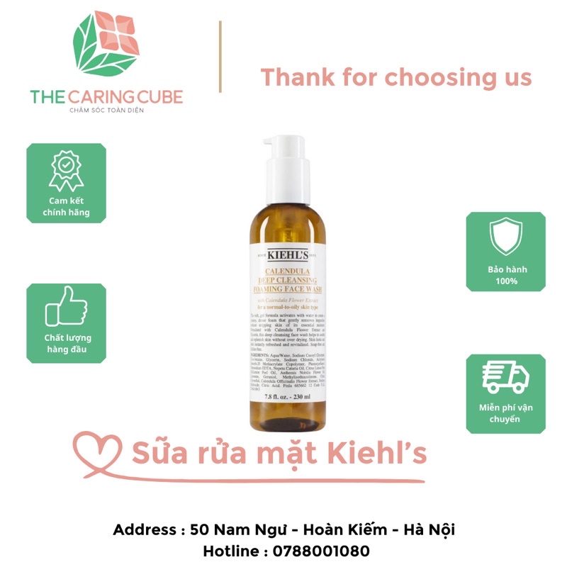 Sữa rửa mặt hoa cúc fullsize 230ml