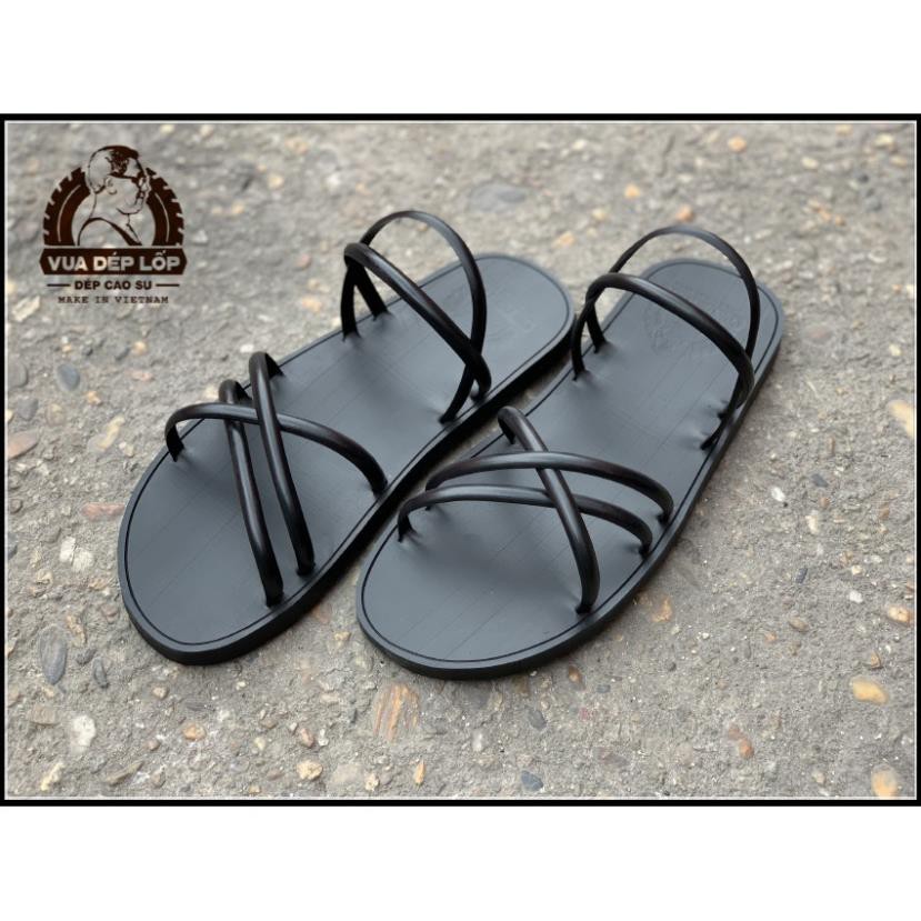 Dép cao su Bác Hồ, bộ đội Trường Sơn, kiểu râu 5 quai giải phóng tăm làm thủ công VUA DÉP LỐP