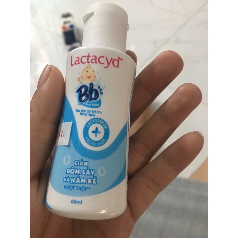 Sữa tắm Lactacyd BB 60ml