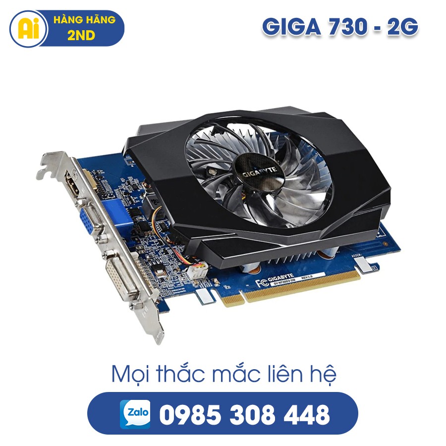 Card Màn Hình GIGA GTX 750 OC/ 730/630, 2GB, 128-BIT