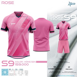 Áo đá bóng Xspeed S9 Rose