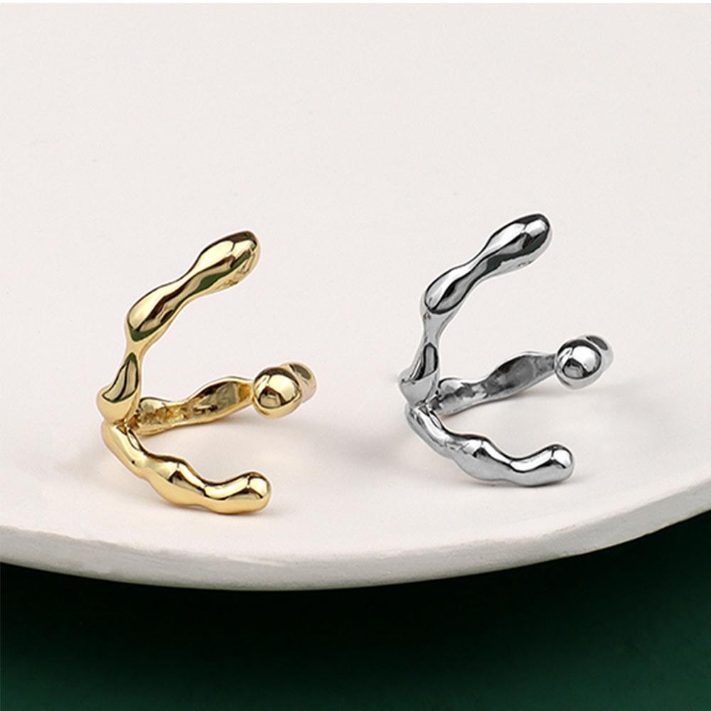 EXPEN Nhẫn Mạ Đồng Thiết Kế Đơn Giản Cá Tính