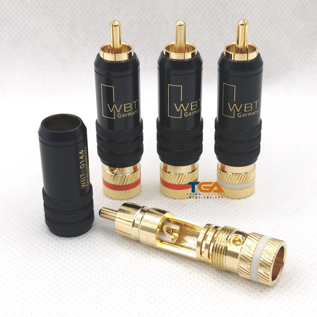 Jack rắc AV, Hoa sen, RCA hãng WBT.