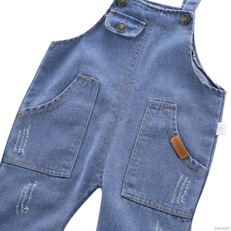 Quần yếm denim cho bé trai