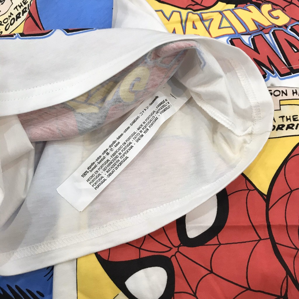 Áo thun bé trai siêu anh hùng  Spider Men Batman