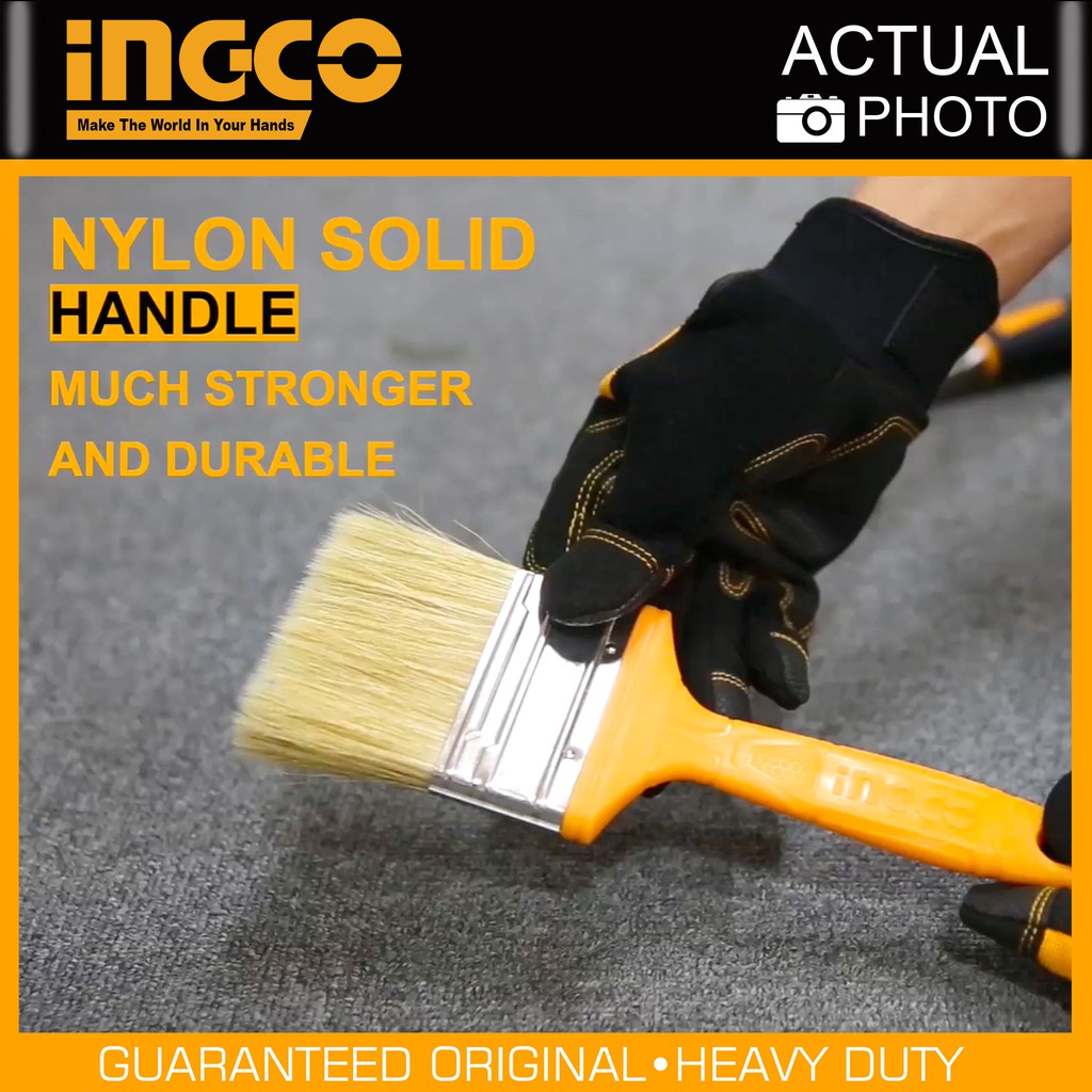 Cọ sơn 1 inch/ 1.5 INCH/ 2 INCH/ 3 INCH/ 4 INCH Ingco CHPTB68701 Dùng để sơn dầu