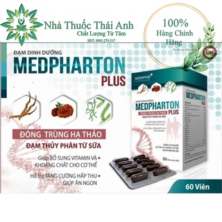 Đạm dinh dưỡng medpharton plus hộp 6 vỉ x 10 viên