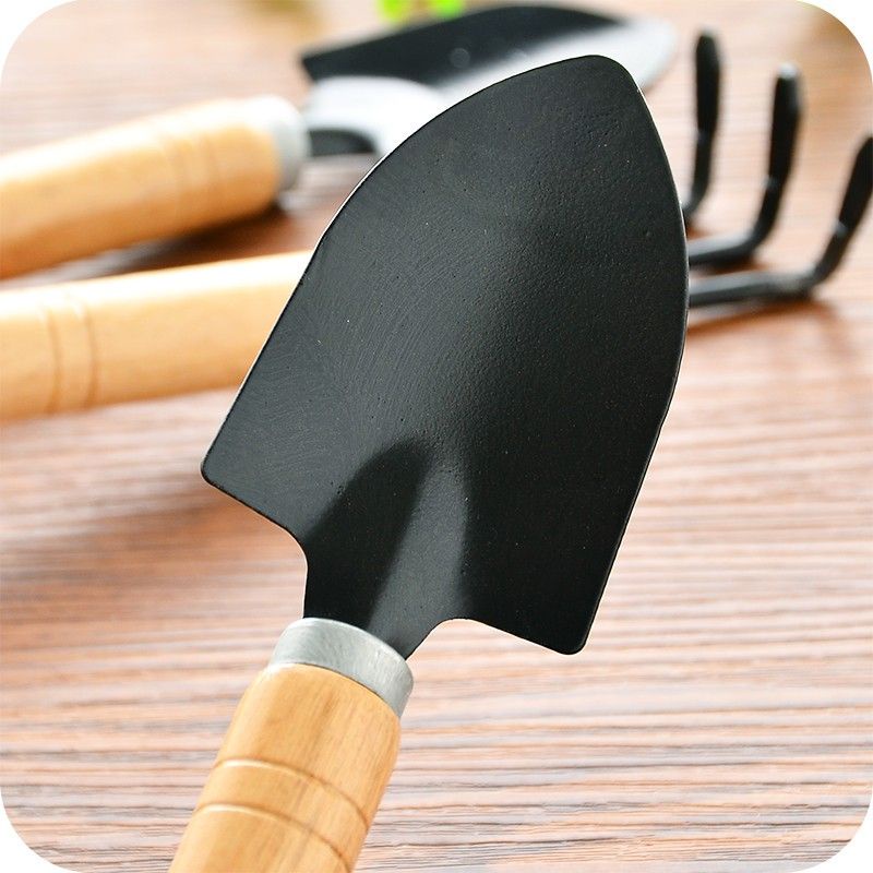 Bộ Cuốc Xẻng Làm Vườn Mini 3 Món SIGO
