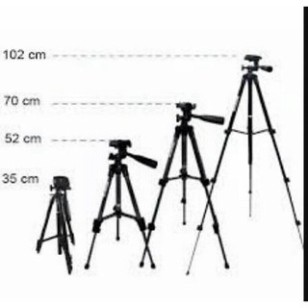 Giá Đỡ Điện Thoại Tripod 3120, GẬY LIVESTREAM 3 CHÂN