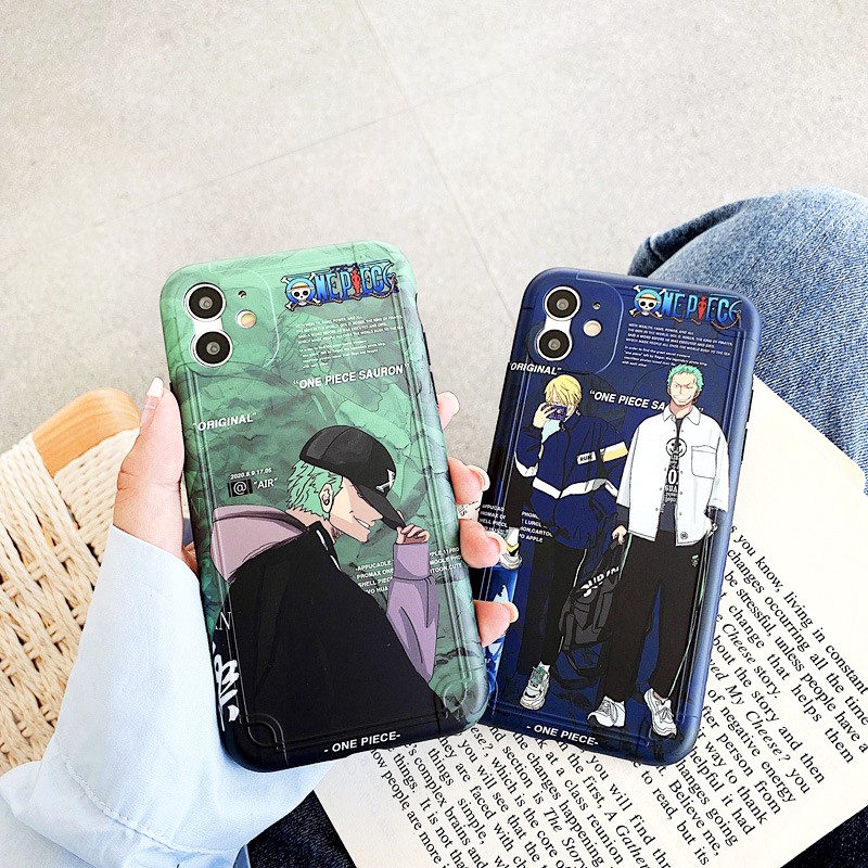 Ốp lưng iphone Zoro & Sanji IMD dày dặn viền nổi 5/5s/6/6plus/6s/6splus/7/7plus/8/8plus/x/xs/11/12/pro/max/plus/promax | BigBuy360 - bigbuy360.vn