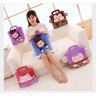 Mền gối 2 trong 1 hình thú