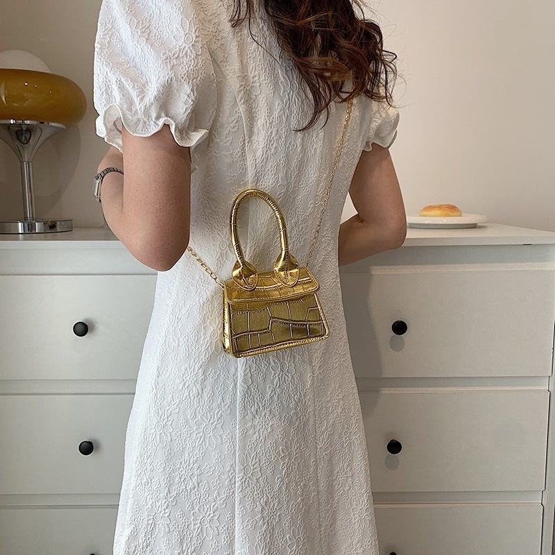 Túi Đeo Chéo Mini Họa Tiết Vân Đá NB00159