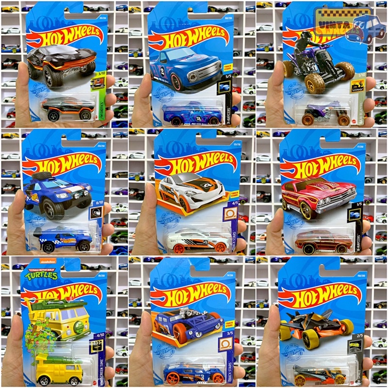 Xe mô hình Hot Wheels basic nhiều mẫu tỉ lệ 1:64