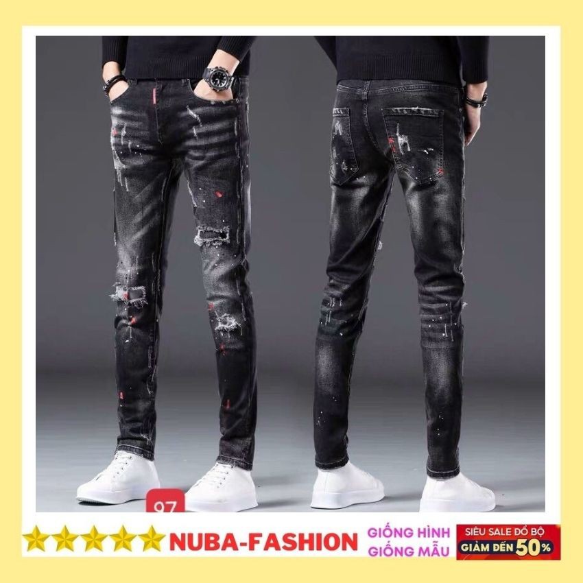 Quần jean nam mẫu mới cao cấp,quần bò đẹp giá rẻ, AT 79 | BigBuy360 - bigbuy360.vn
