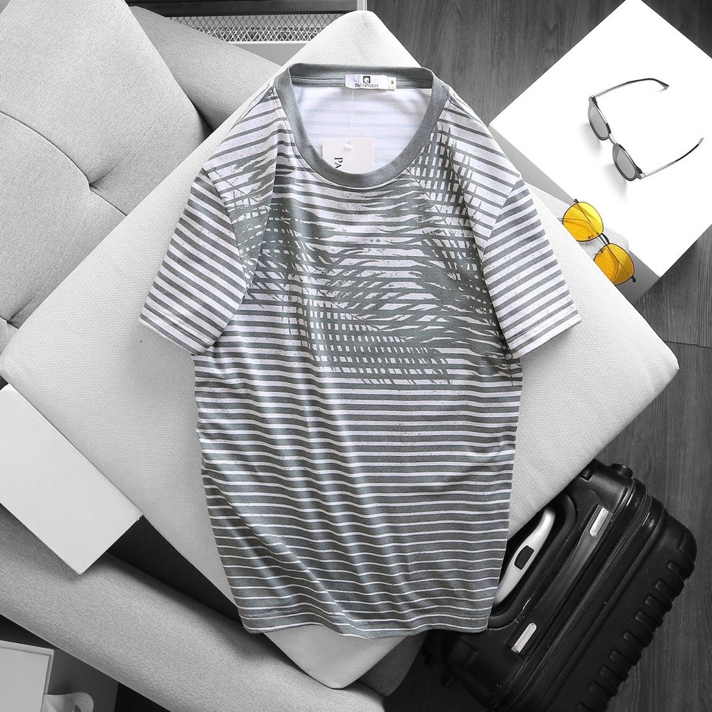 Áo thun nam PACK HORSE 4M - Chất liệu Cotton 100%, co giãn 4c - Form slim chuẩn dáng. THE BASIC STORE