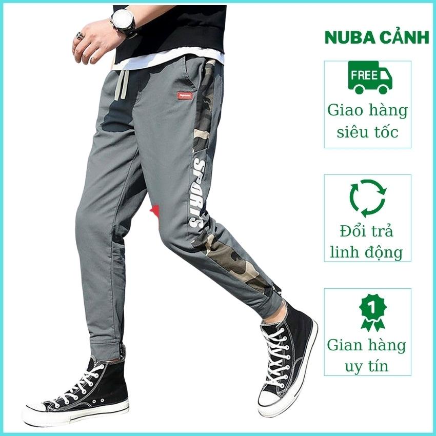 Quần jogger nam túi hộp,chất vải kaki,cá tính trẻ trung,NUCA 12 tcs