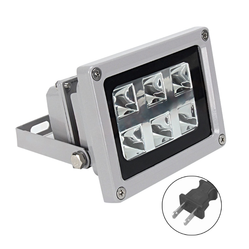 Đèn LED chiếu tia uv 6w 405nm bằng nhựa resin