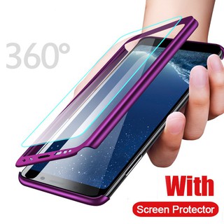Ốp điện thoại kính cường lực cho Samsung Galaxy S6 S7 Edge Plus S8 S9 Plus
