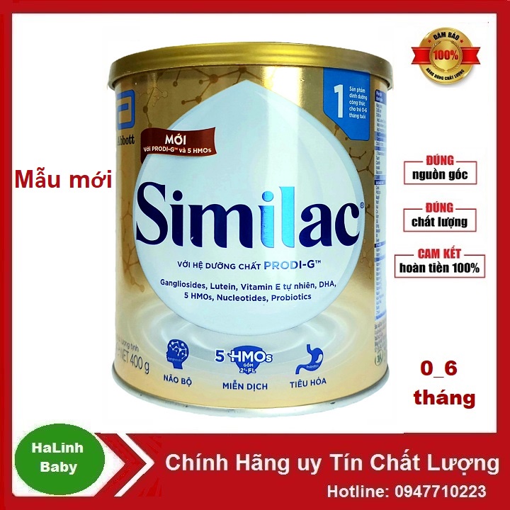 Sữa Similac Newbon IQ Plus 1 400g [Date 2023]