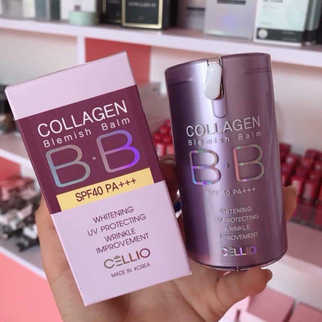 KEM NỀN BB CREAM COLLAGEN CELLIO( hàng chuẩn auth)