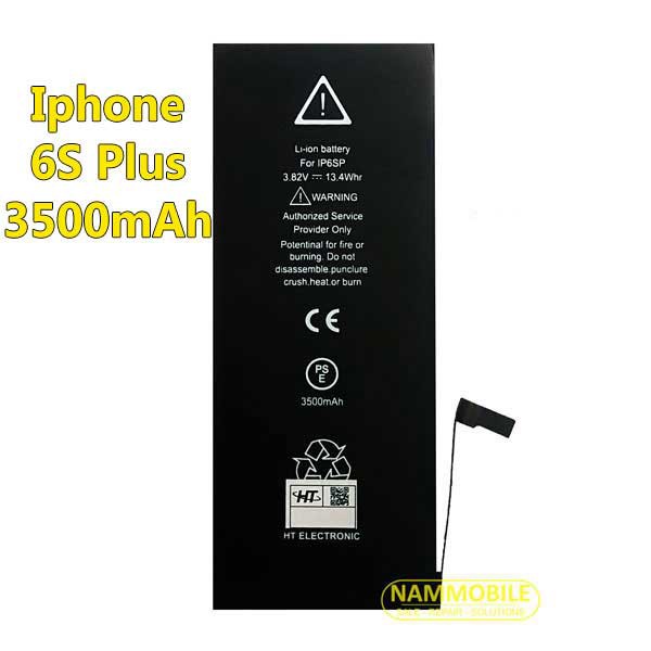 Pin IPhone 6S Plus dung lượng siêu cao HT 3500mAh Zin chính hãng