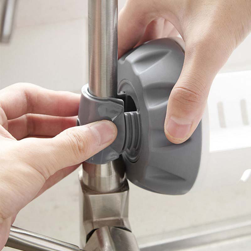 Giá đỡ gắn vòi nước ở bồn rửa chén không cần khoan đa năng tiện dụng cho gia đình