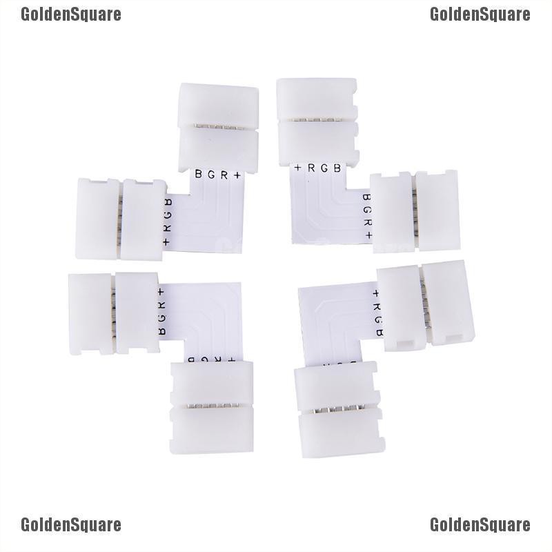 Set 10 Đầu Nối 4-PIN RGB Mini Dành Cho Dây Đèn LED RGB 5050 10mm