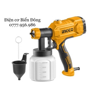 Máy phun Sơn 🍒 FREESHIP 🍒 Máy phun sơn INGCO SPG3508 350w phun sơn đồ vật sơn nội thất ngoại thất