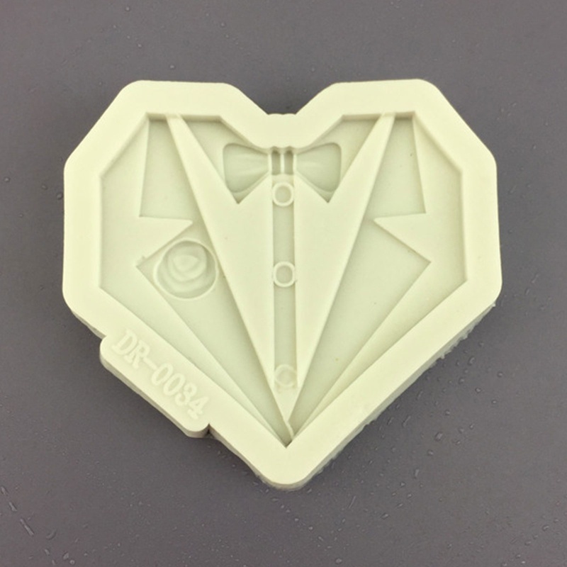 Khuôn Silicone Làm Bánh Hình Áo Sơ Mi 3D Độc Đáo
