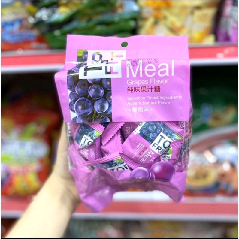 [ SẴN ] KẸO DẺO TRÁI CÂY TOP FRUIT 320G  dai dai, thơm ngon