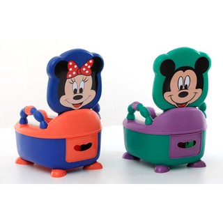 Bô vệ sinh Cho bé,Bô đa năng có ngăn kéo,Bô Hình chuột mickey cao cấp giá tốt
