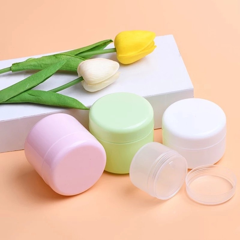 Hộp Tròn Nhiều Kích Cỡ Đựng Kem Dưỡng Da Mặt / Mỹ Phẩm Có Thể Tái Sử Dụng
