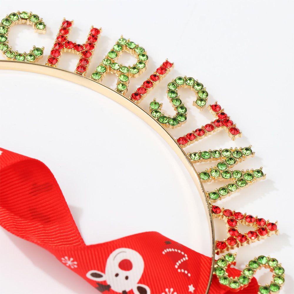 Băng Đô Cài Tóc Phong Cách Giáng Sinh Ngọt Ngào Cho Nữ