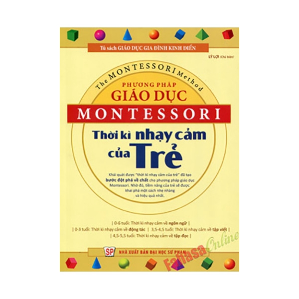 Sách - Phương Pháp Giáo Dục Montesssori_Thời Kì Nhạy Cảm Của Trẻ