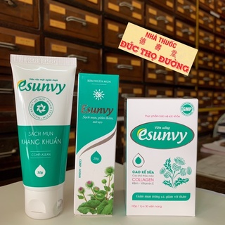 ESUNVY - viên uống kem sữa rửa mặt