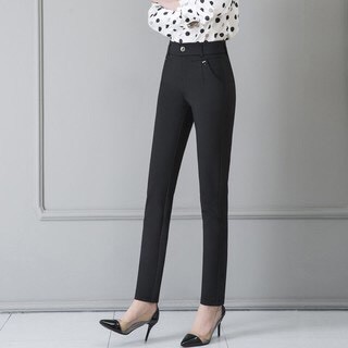 Quần Baggy Nữ Công Sở Co Giãn Cao Cấp