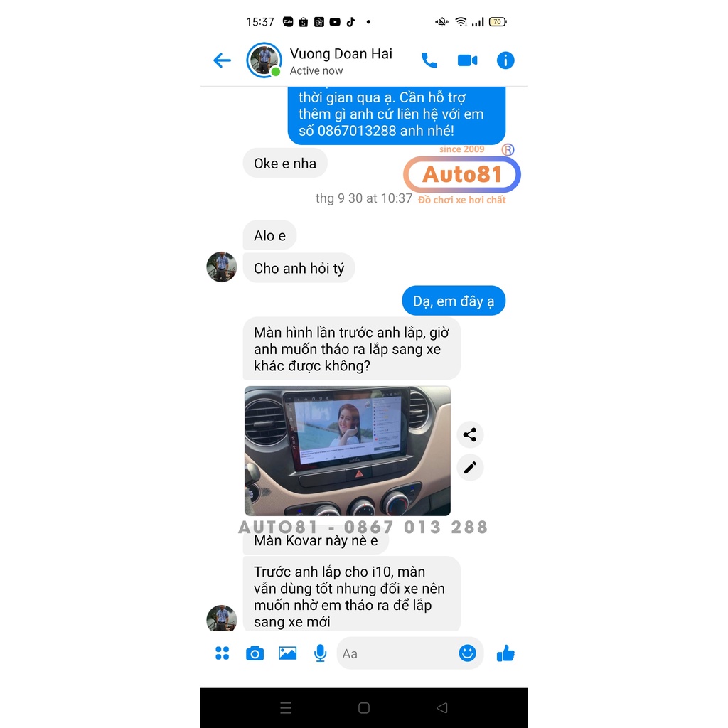 Màn hình ô tô Kovar T1, màn hình android ra lệnh giọng nói, check ph ạt nguội, giải trí đa phương tiện