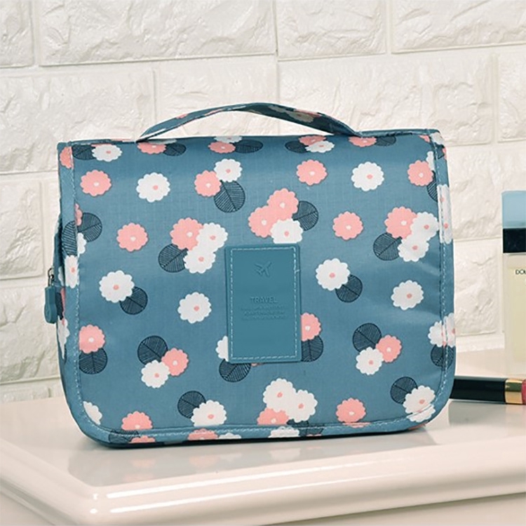 Túi đựng mỹ phẩm/đồ dùng vệ sinh chống nước có thể treo và gập gọn cho nhà tắm du lịch