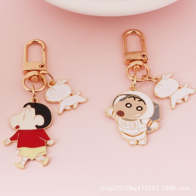 Móc khóa hợp kim hình chú chó dễ thương