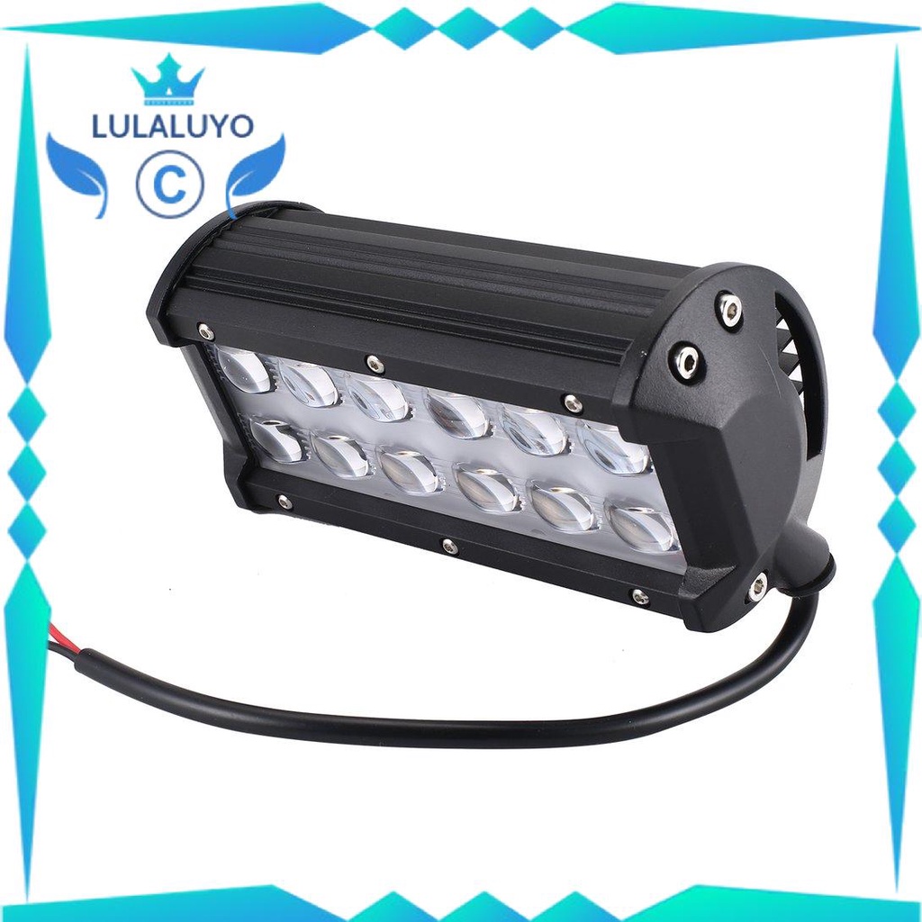 [Giá thấp] 36W 12V LED Work Light Offroad Light Round Off Road LED Work Lamp spotlight lamp .lu
