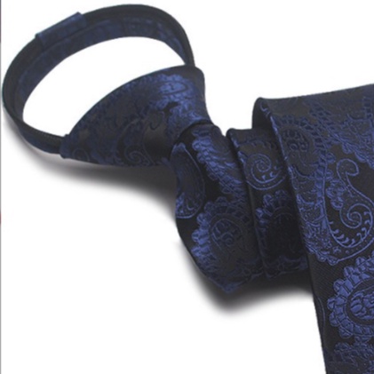 Cà vạt Nam bản to 8cm phong cách lịch sự, chững chạc, Cravat thắt sẵn, Calavat chú rể, Cavat công sở, dự tiệc CV-841