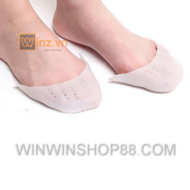 Miếng đệm silicon mũi giày êm chân phụ kiện giày cao gót búp bê giảm đau đầu ngón chân Andhere