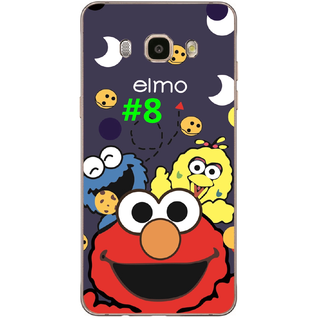 Ốp điện thoại TPU dẻo in hình Sesame Street cho Samsung Galaxy A9 Pro/A8/A7/A5/A3 2015/A7000/A5000/A3000