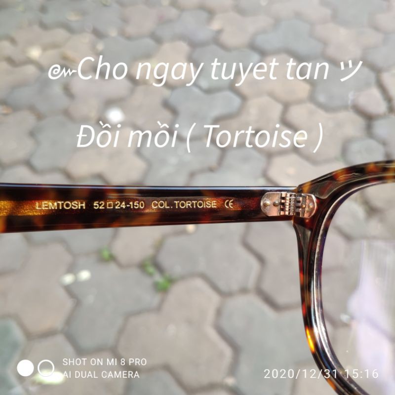 [New] Gọng Cận Thời Trang MOSCOT LEMTOSH ( SIZE 52 ) Hàng Cao Cấp | BigBuy360 - bigbuy360.vn
